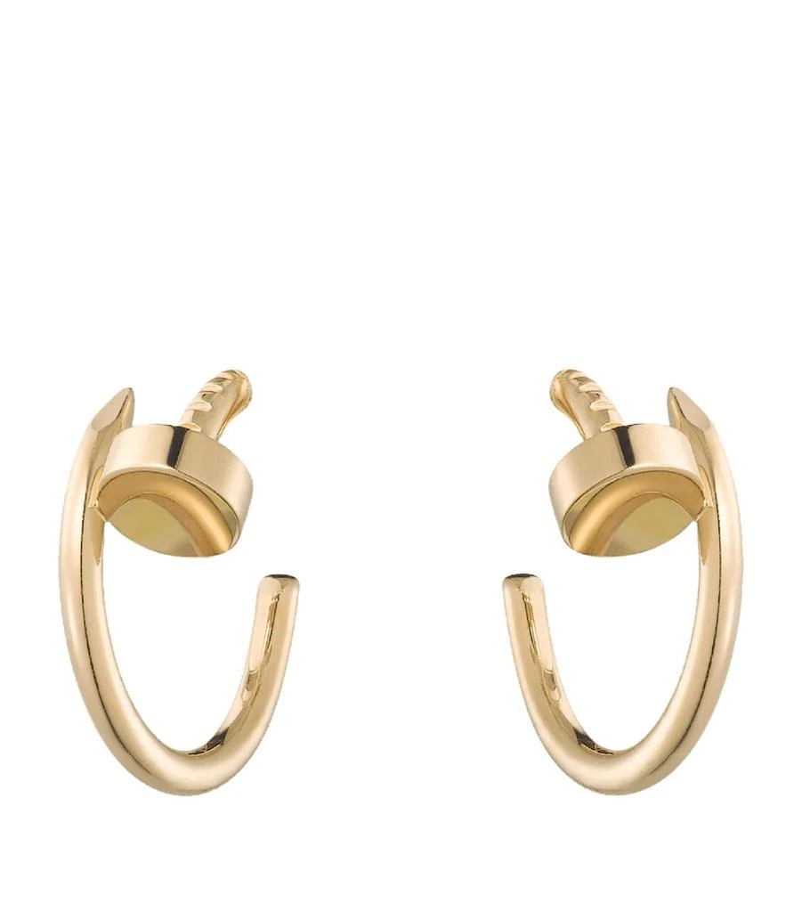 Cartier Yellow Gold Juste un Clou Hoop Earrings 1