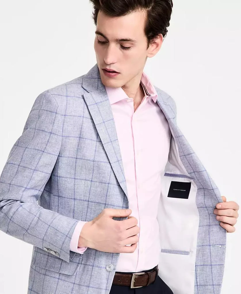Tommy Hilfiger Men's Modern-Fit Plaid Sport Coat 2