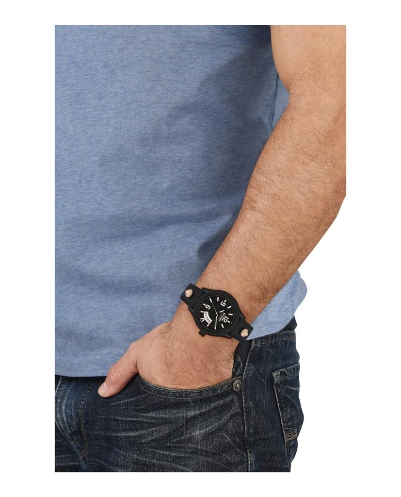 Versus Versace Reale Leather Watch 5