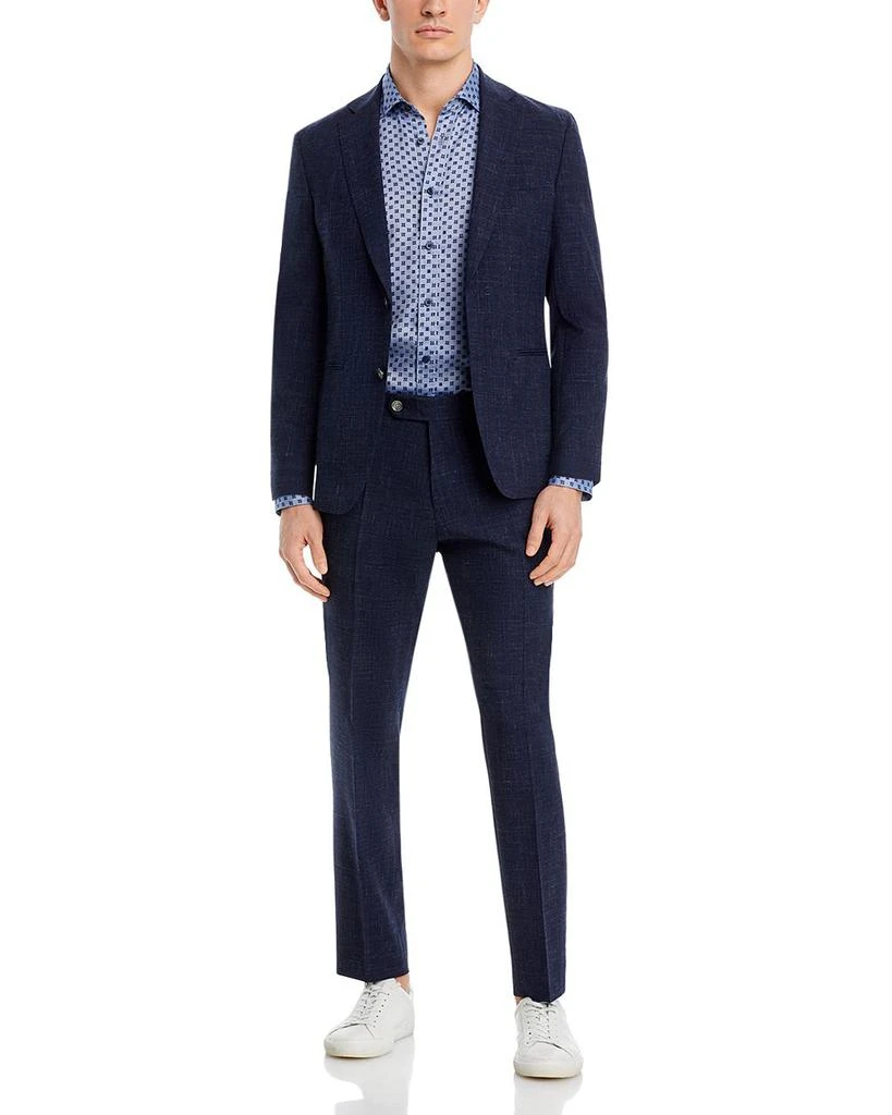 Hugo Boss H-Huge Wool & Linen Melange Solid Slim Fit Suit 2