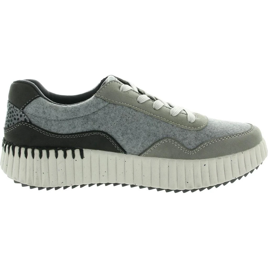 SKECHERS Bobs Vista Mellow Stroll Womens Lace-Up Man Made Casual And Fashion Sneakers 2