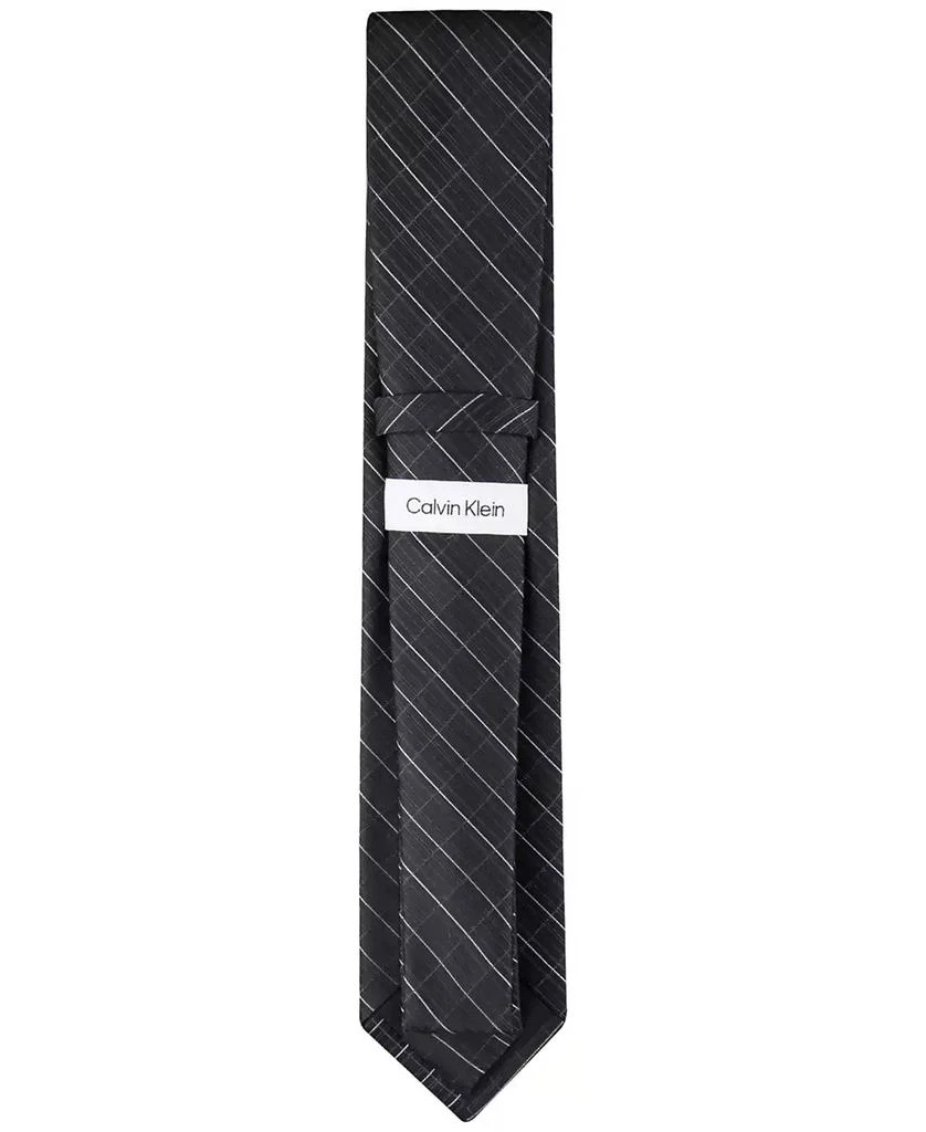 Calvin Klein Men's Etched Windowpane Tie 3