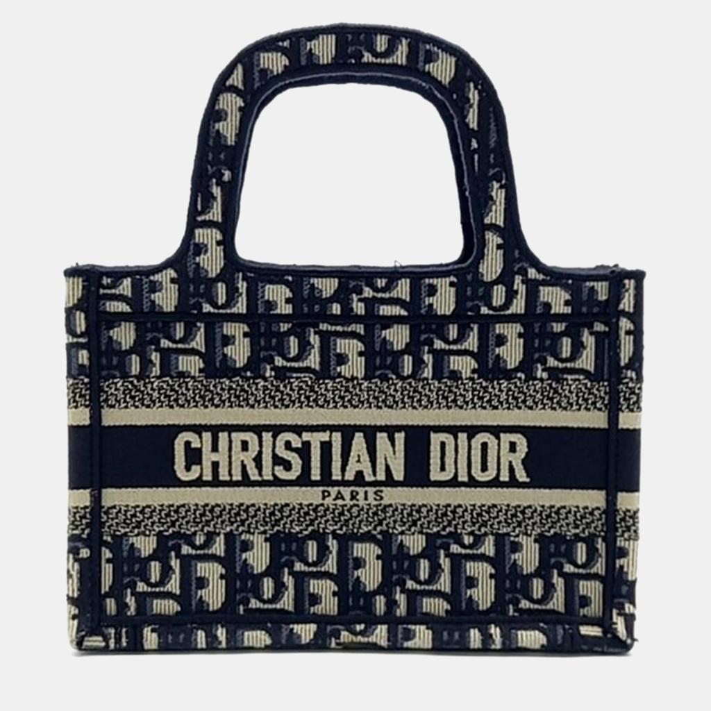 Dior Christian Dior Oblique Book Tote Mini Bag