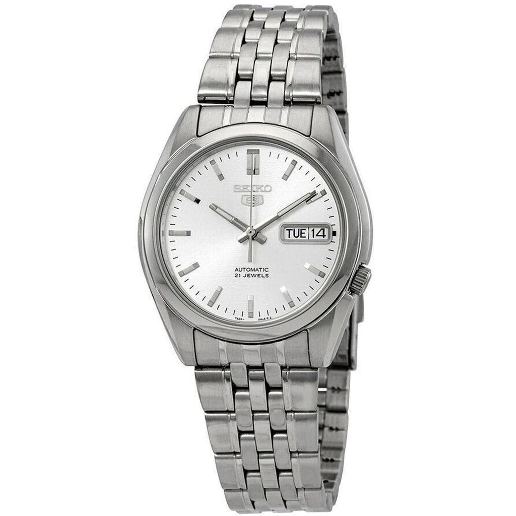 Seiko Men's  5 Silver Dial Watch 1