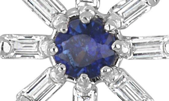 Bony Levy El Mar Sapphire & Diamond Stud Earrings - 1.54ct.