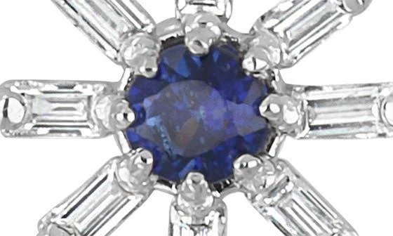 Bony Levy El Mar Sapphire & Diamond Stud Earrings - 1.54ct. 2