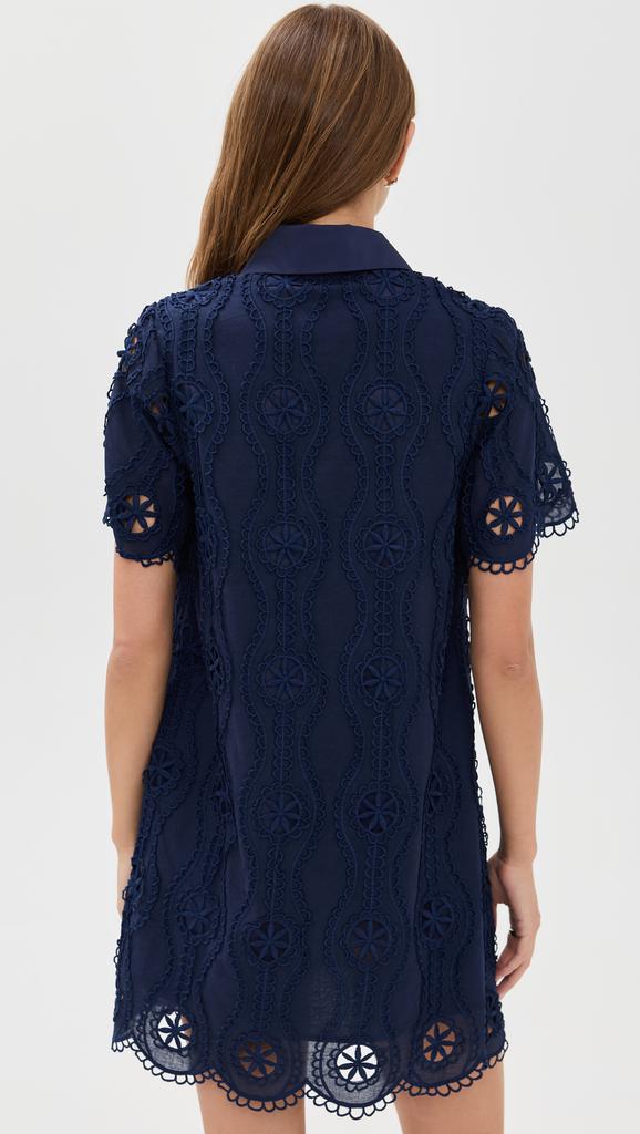 English Factory Navy Mini Dress