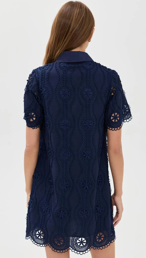 English Factory Navy Mini Dress 2