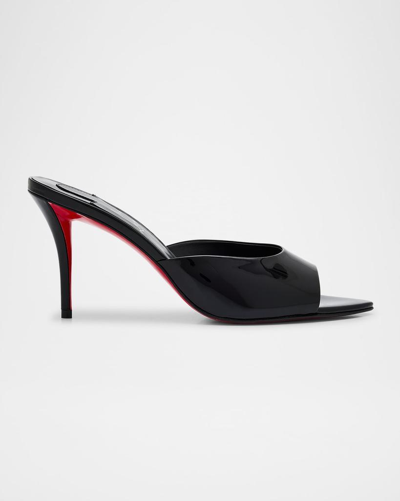 Christian Louboutin Miss Z Patent Red Sole Mule Sandals