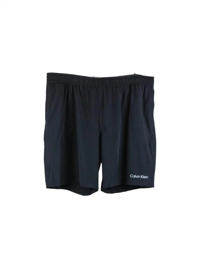 Calvin Klein Men's Standard Quick Dry Swim Trunk In Black 1