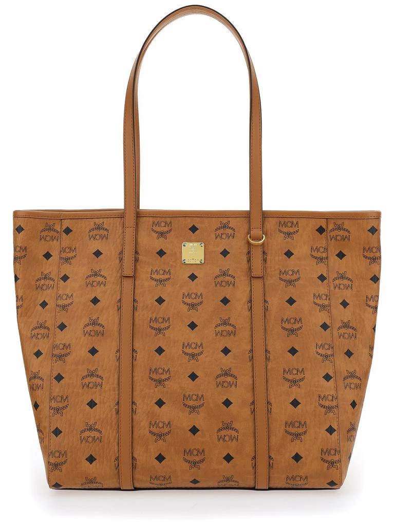 MCM MCM Monogram Print Shopper Bag 1