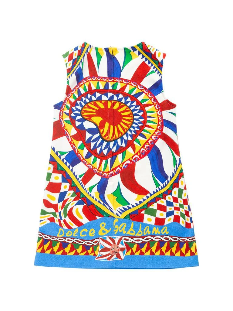 Dolce & Gabbana Carretto Print Cotton Dress 3