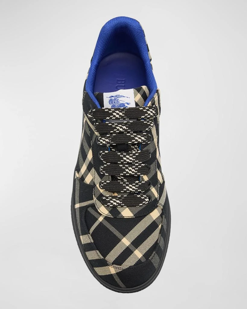 Burberry Men's Check Low-Top Sneakers 5