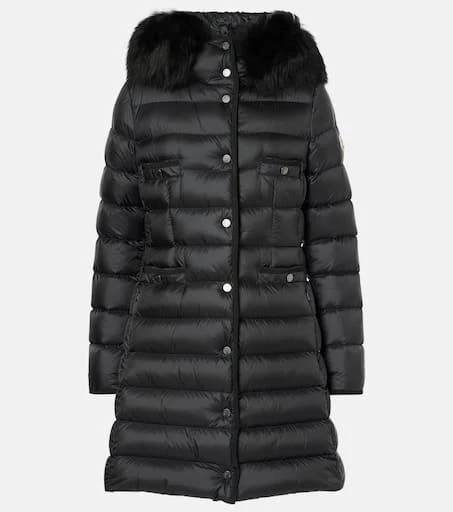 Moncler Hirma quilted down coat Coats Free Shipping BeyondStyle