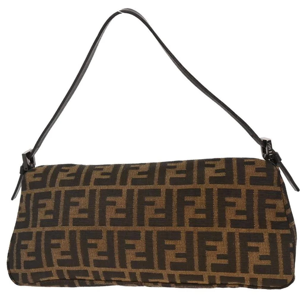 Fendi Baguette Bag Zucca Canvas Canvas Handbag (Pre-Owned) 2