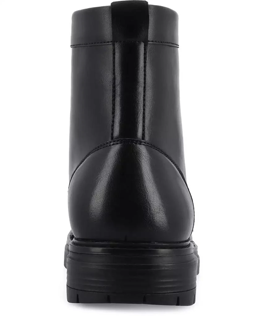 Vance Co. Men's Denver Tru Comfort Foam Plain Toe Lace-Up Ankle Boots 3
