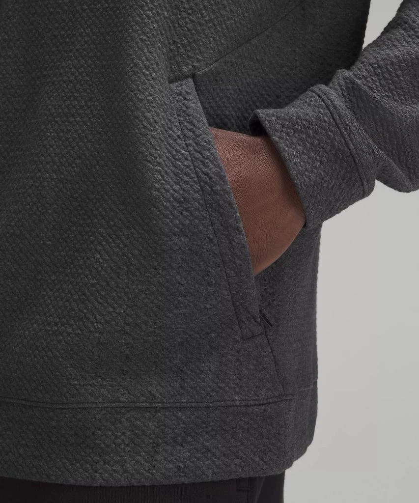 Lululemon Textured Double-Knit Cotton Half Zip 34