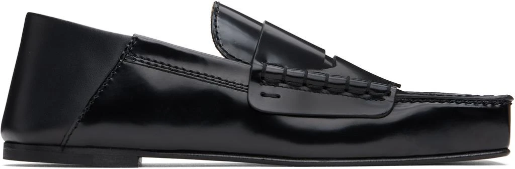 Jacquemus Black La Casa 'Les Loafers Carré' Loafers 1