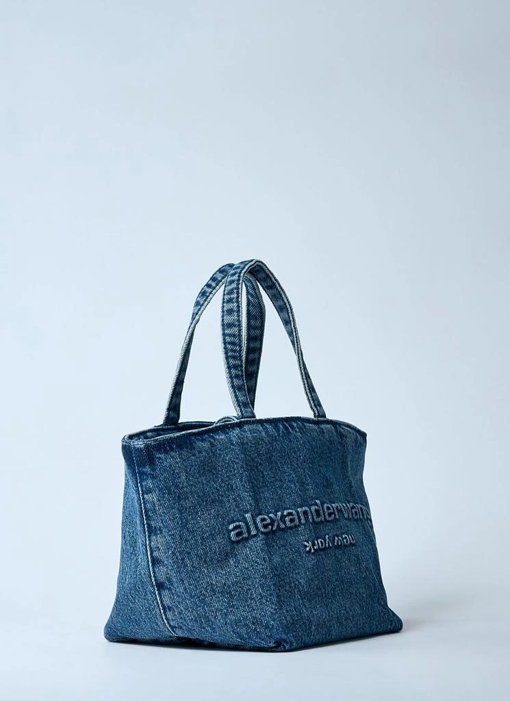 Alexander Wang Small Denim Punch Tote Bag 2