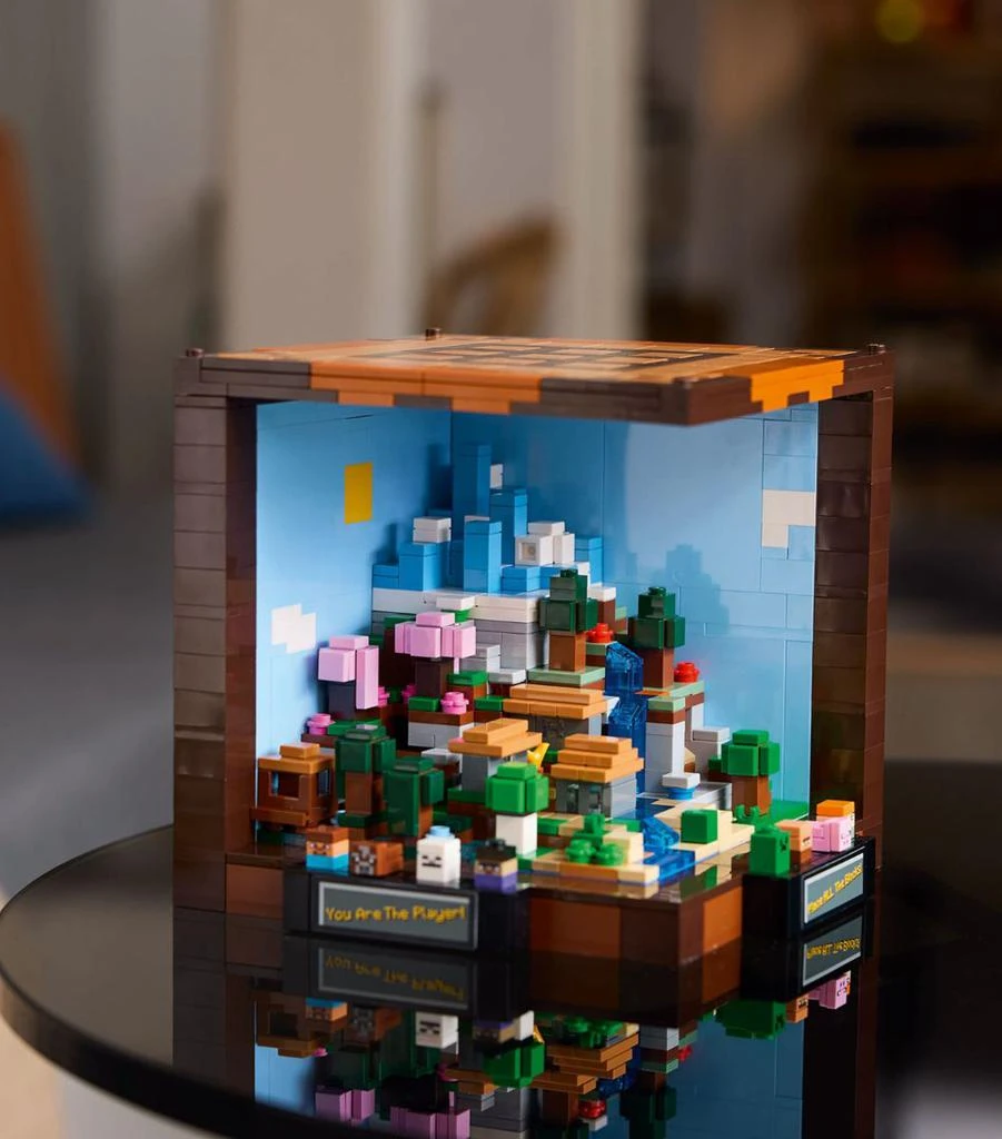 LEGO Minecraft Crafting Table Model Set for Adults 21265 4