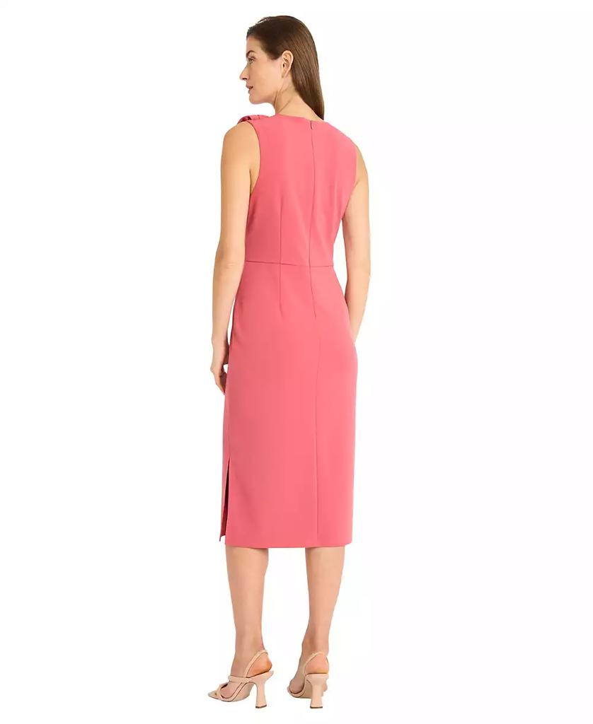 Maggy London Women's Sleeveless Midi Dress