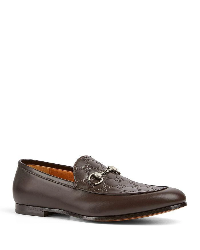 Gucci Men's Horsebit Monogram Loafers 1