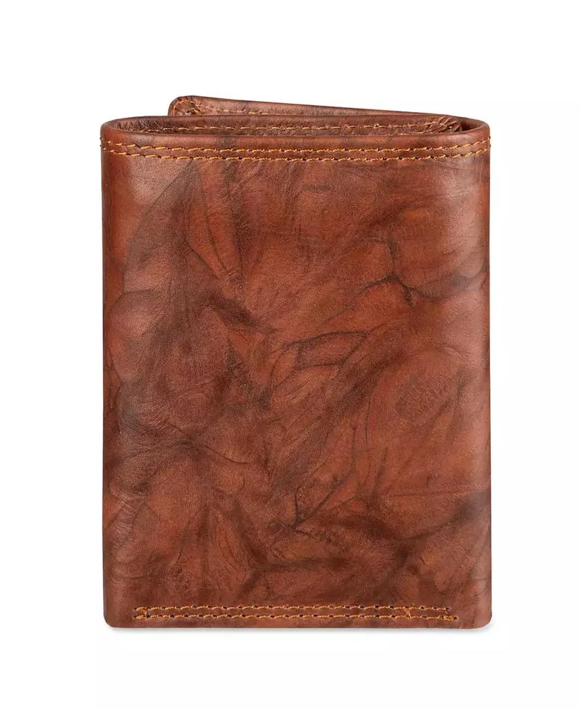 Tommy Hilfiger Men's RFID Huck Leather Trifold Wallet 3
