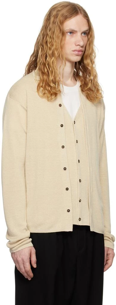The Row Beige Lorde Cardigan 2