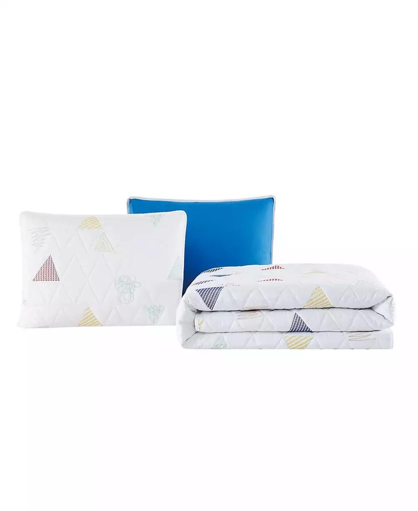 Crayola Triangle Embroidered 2 Piece Quilt Set 5