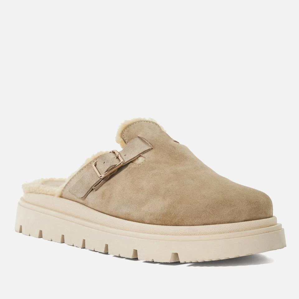 dune-london DUNE LONDON WOMEN'S GENE FAUX SUEDE CLOGS 2