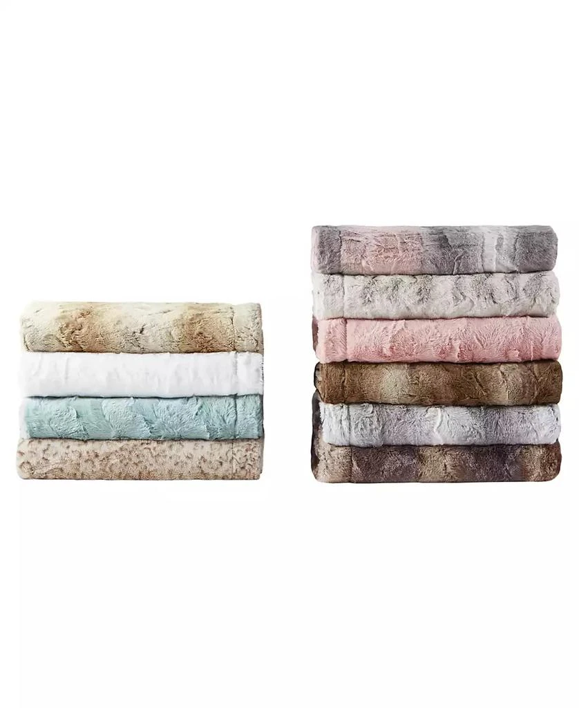 Madison Park Zuri Faux-Fur Throw, 50" x 60" 7