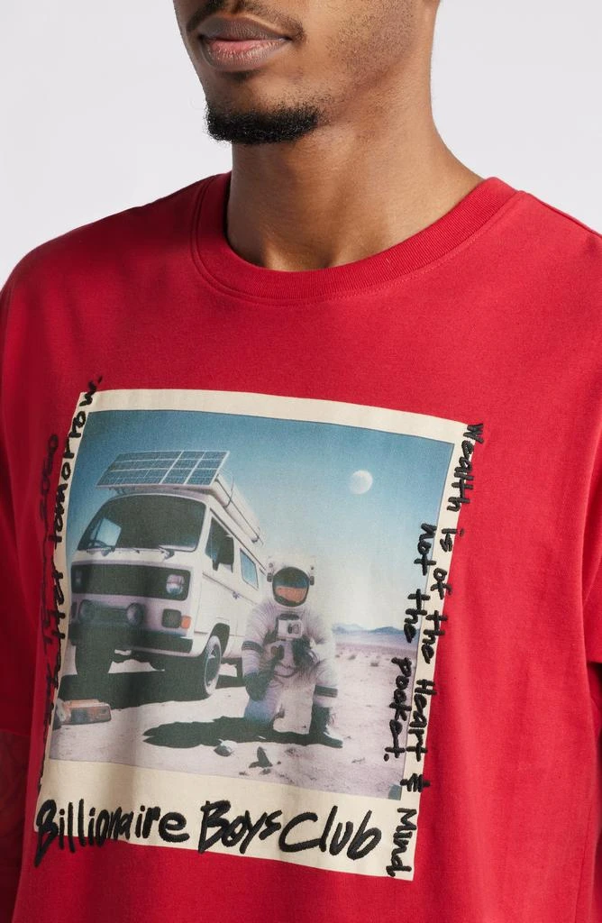 Billionaire Boys Club Upper Atmosphere Cotton Graphic T-Shirt 4