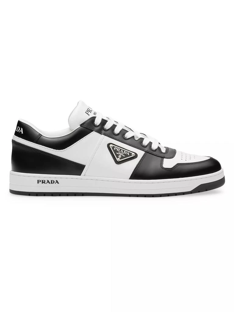 Prada Men's Downtown Leather Sneakers 1
