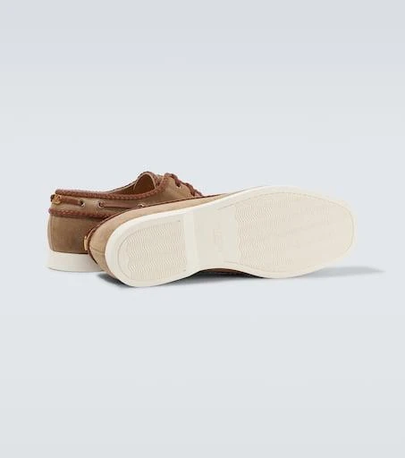 Valentino Palm Avenue leather boat shoes 7