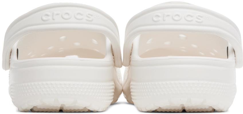 Crocs White Classic Clogs