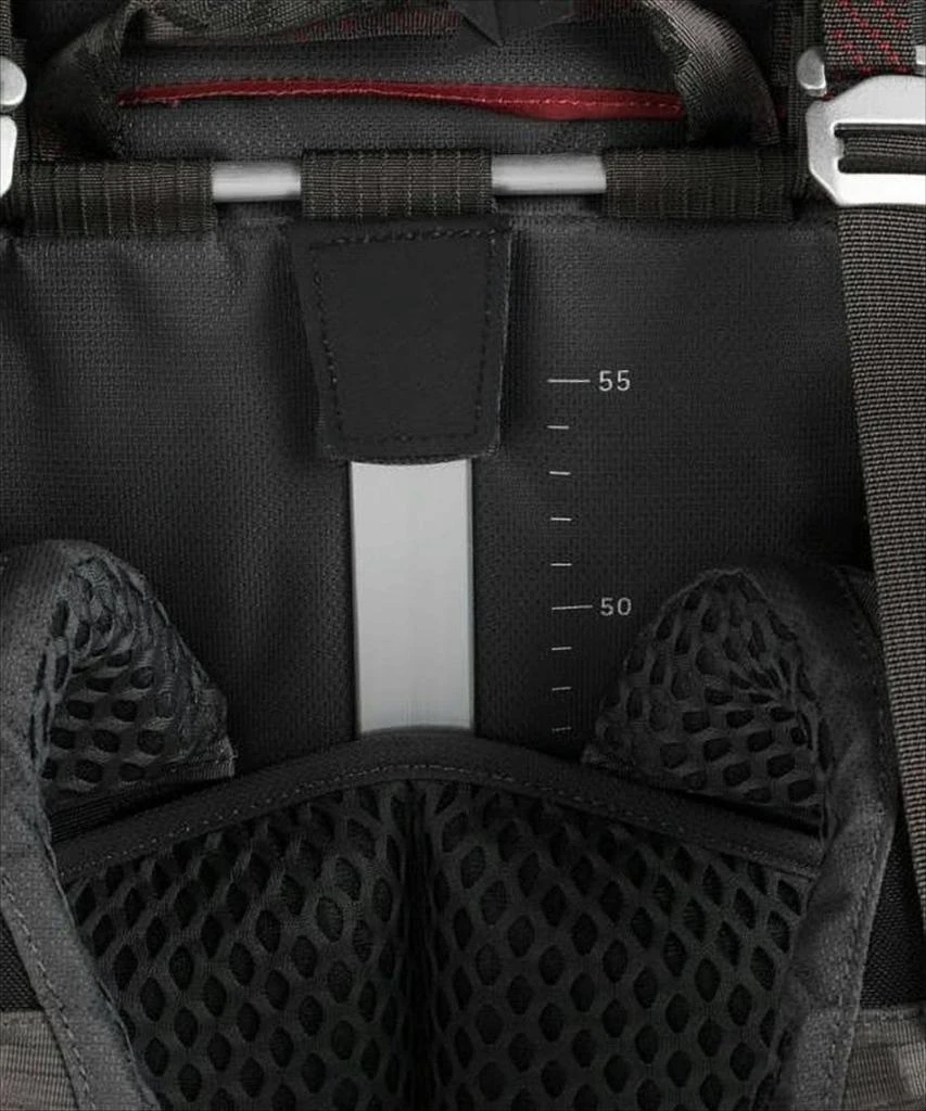 Klattermusen Multi-Compartment Black Backpack with Padded Support 4