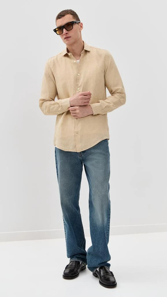 Frescobol Carioca Antonio Linen Shirt 4