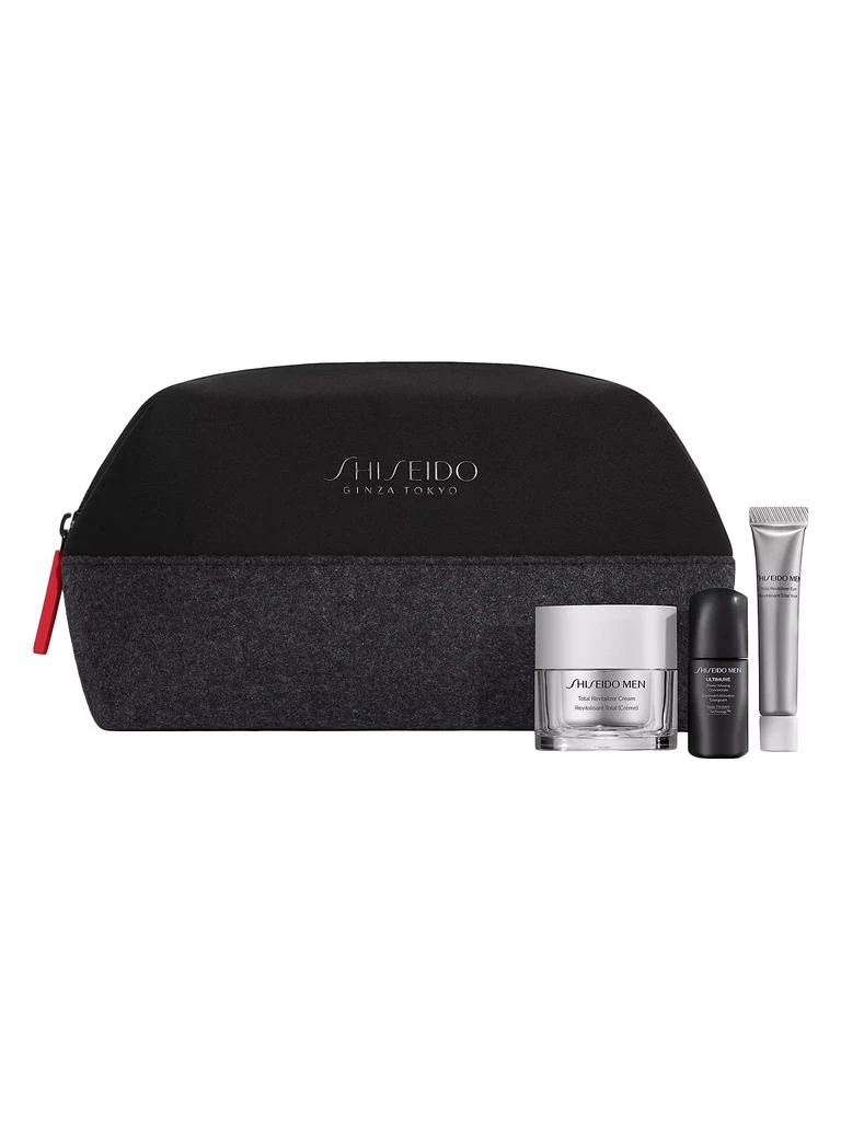Shiseido Shiseido Men Total Revitalizer 4-Piece Skin Care Set 1