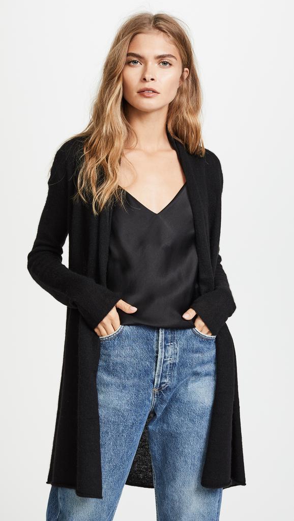 White + Warren Essential Trapeze Robe