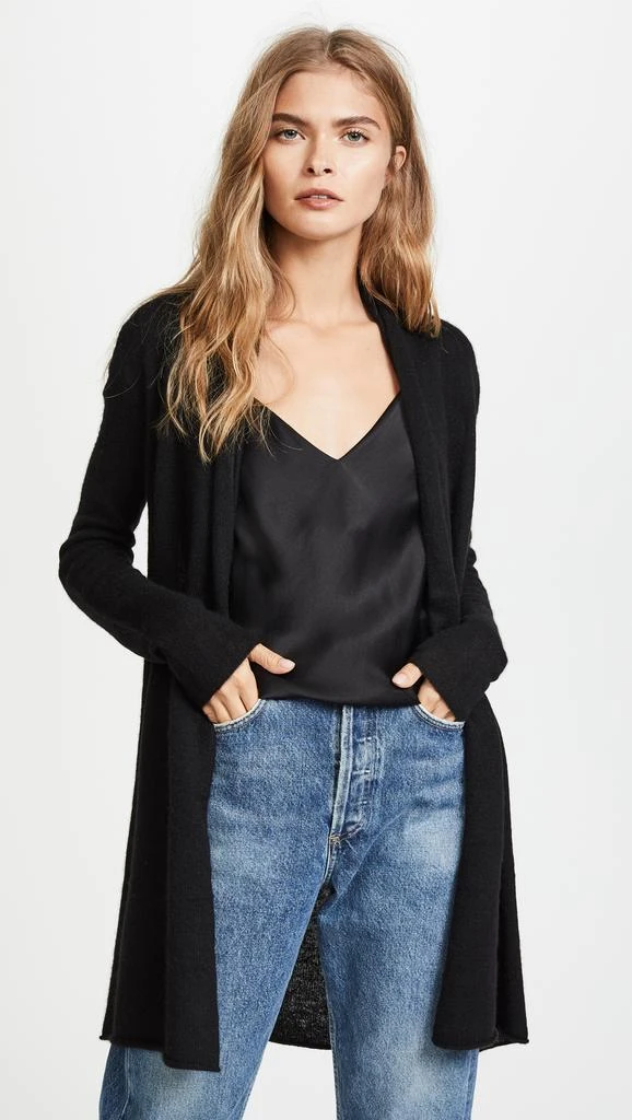 White + Warren Essential Trapeze Robe 1