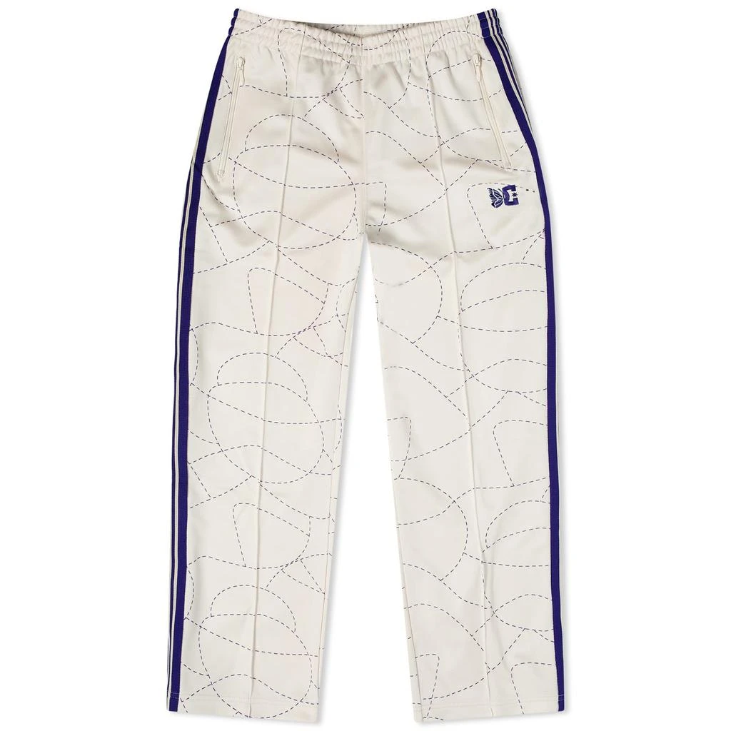 Needles Needles DC Printed Poly Smooth Track Pant Large - Pants 