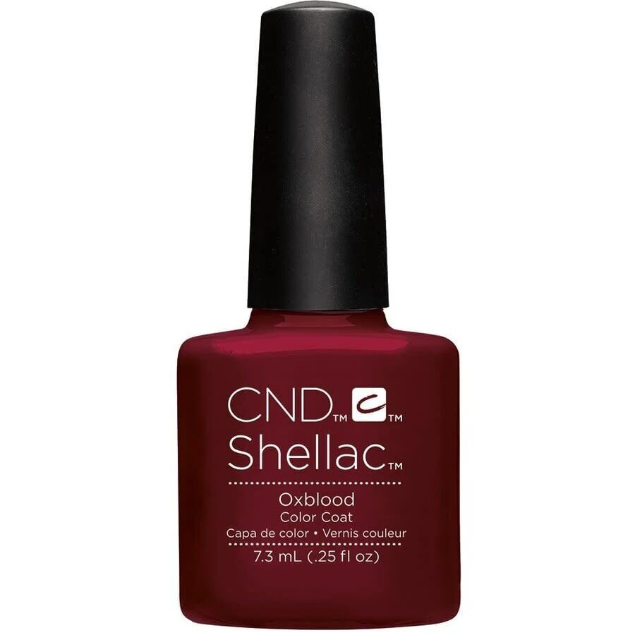 Cnd Shellac 0.25 oz Oxblood Nails 639370912509