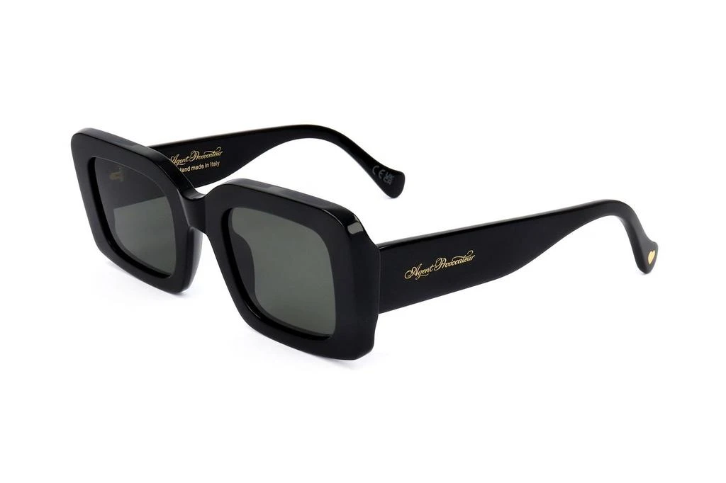 L'Agent by Agent Provocateur Agent Provocateur Rectangular Frame Full Rim Sunglasses 2