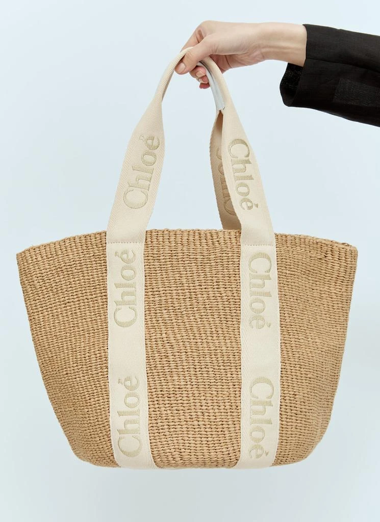 Chloé Large Woody Basket Tote Bag 6