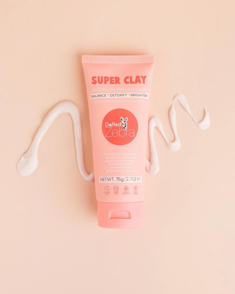 Dotted Zebra Super Clay by  for Women - 2.7 oz Mask 6