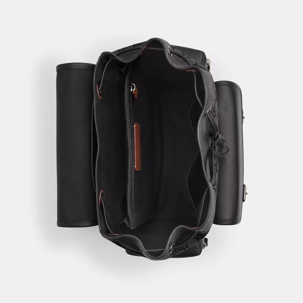 Coach Sprint Backpack In Signature Jacquard 2