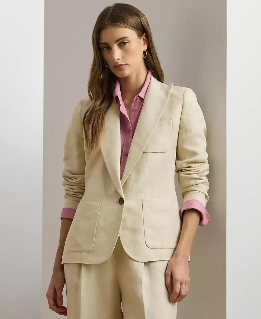 Ralph Lauren Women's Linen-Blend Twill Blazer