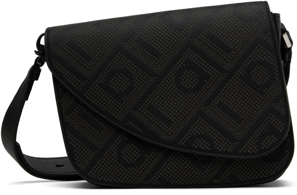 Salvatore Ferragamo Black Fiamma Bag 1