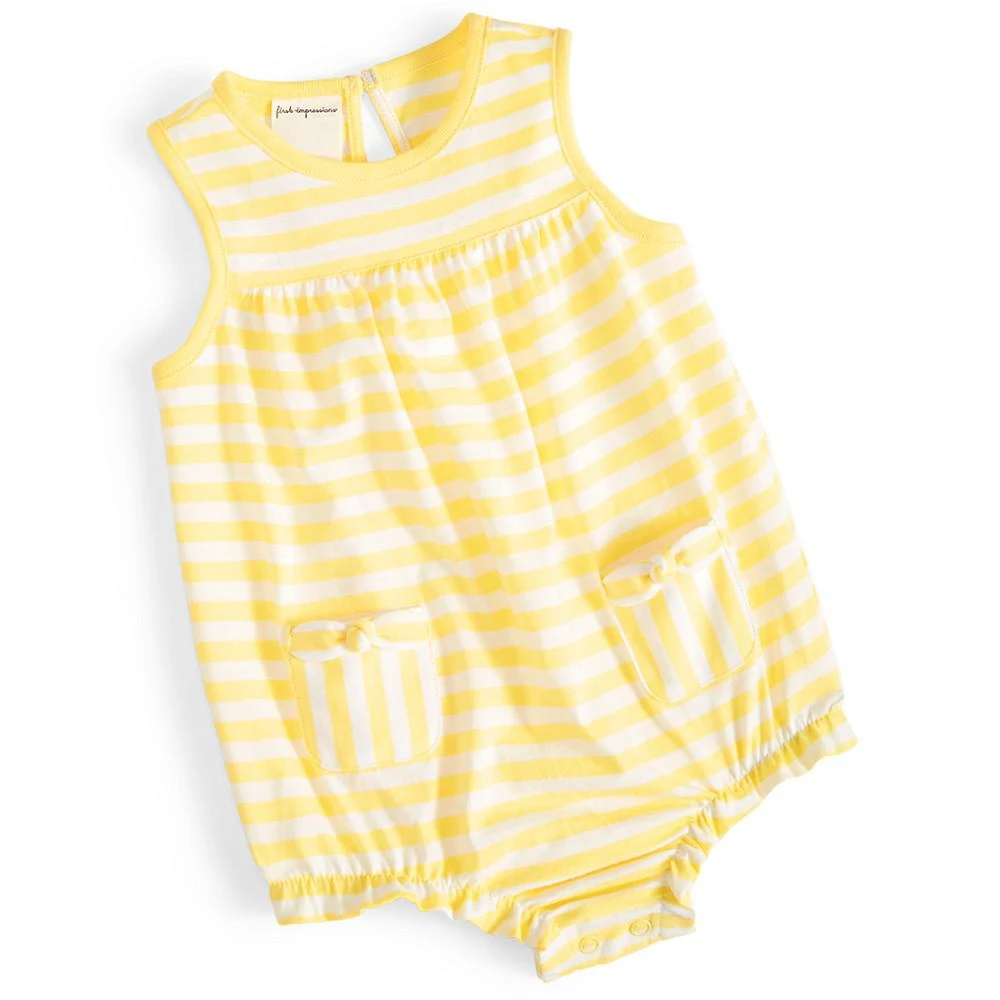 First Impressions Baby Girls Stripes Sunsuit, Created for Macy's 1