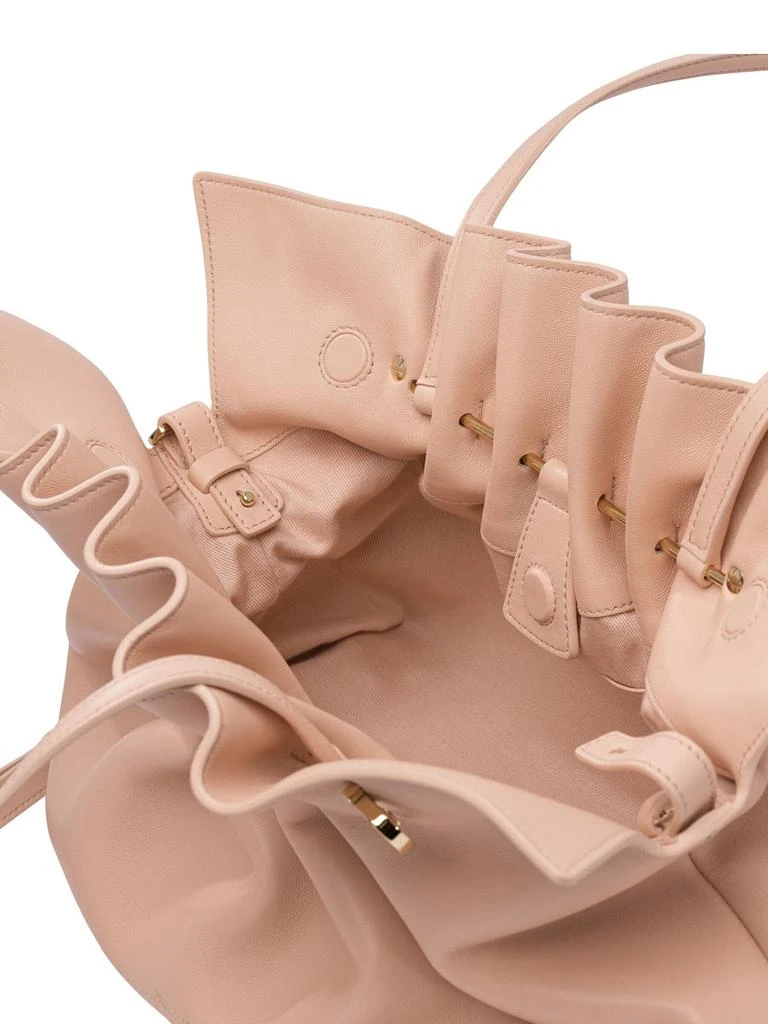 Salvatore Ferragamo Ferragamo Ruched Shoulder Bags 5